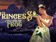 Chocolate Hottie Lacey London As Princess Tiana Makes You Hot AS Fuck With One Kiss